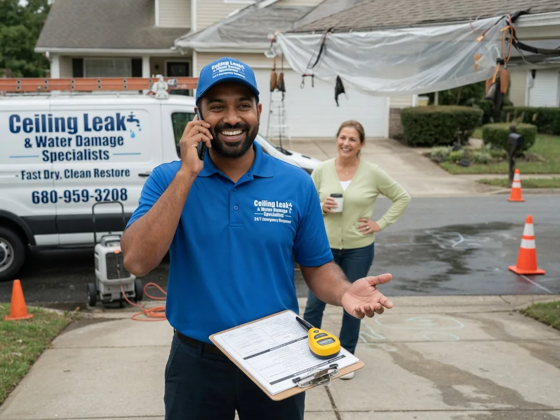 Ceiling Leak Cleanup Selbyville, DE FAQs